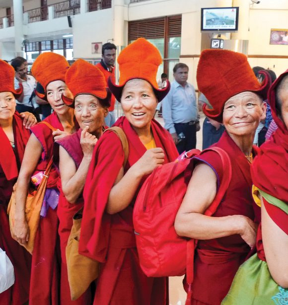Inde - nonnes bouddhistes